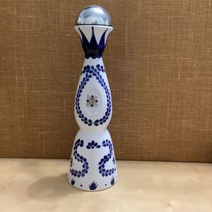 Clase Azul Reposado Empty Tequila Bottle 750 ml Hand Painted 16”: